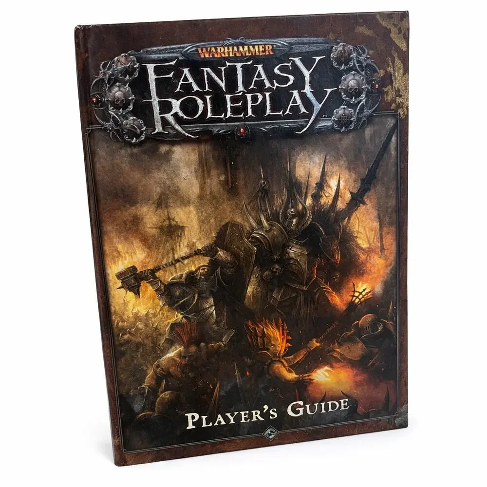 Warhammer Fantasy Roleplay Player’s Guide Hardcover RPG Tabletop  Playing RARE